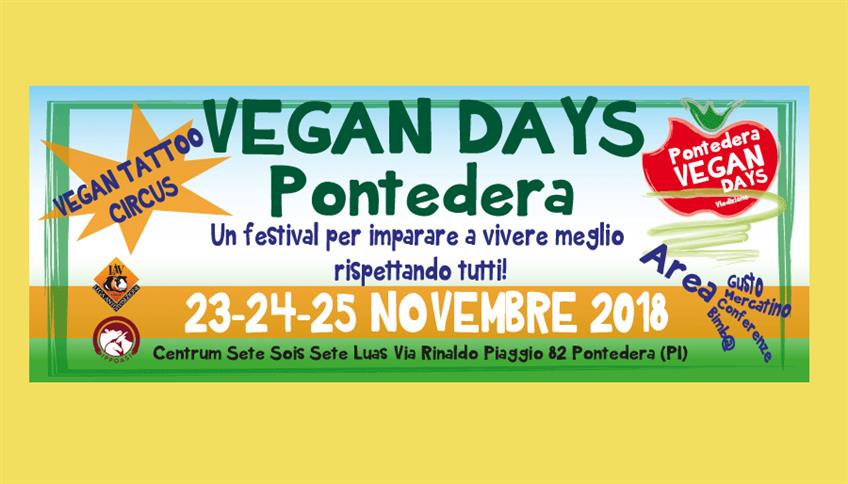 VEGAN DAYS PONTEDERA VEGAN DAYS PONTEDERA